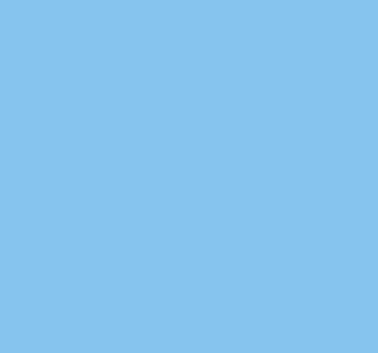 Blue sky living room roller blind - TenStickers