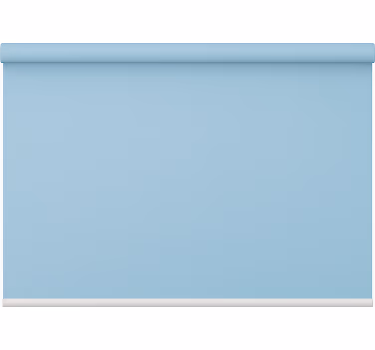 Sky blue colour teenage bedroom roller blind - TenStickers