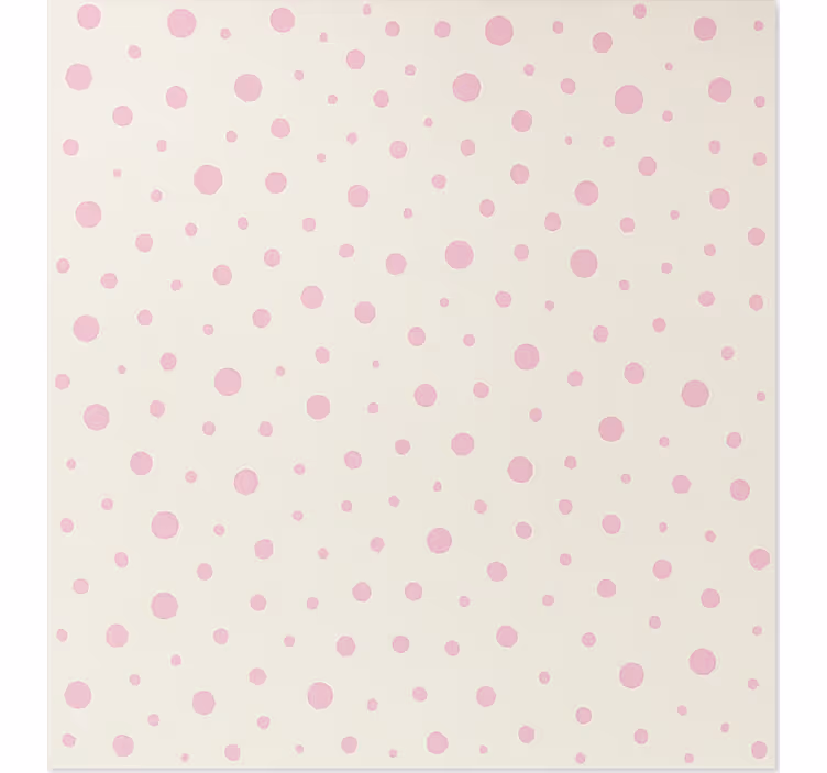 Pink elegant dots teenage bedroom roller blind - TenStickers