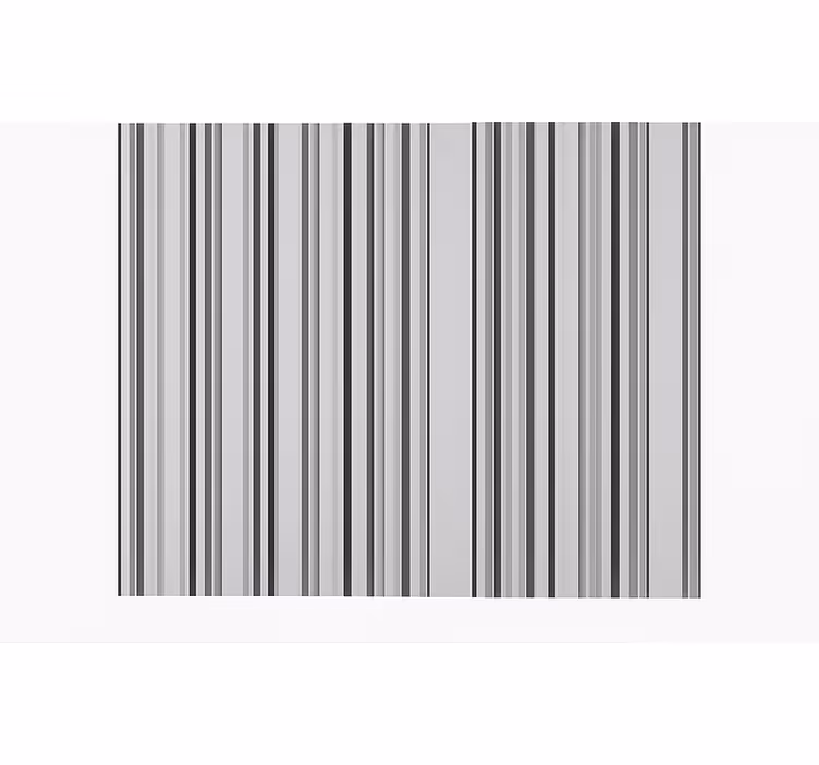 Grey palette vertical stripe  dining room roller blind - TenStickers