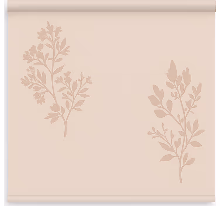 Pink-beige sheer office roller blind - TenStickers
