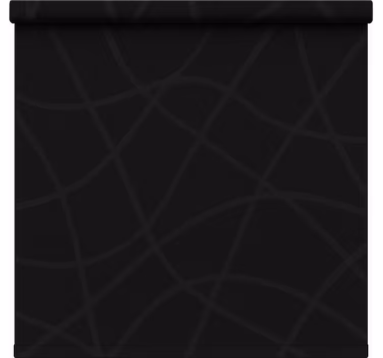 Soothing black office roller blind - TenStickers