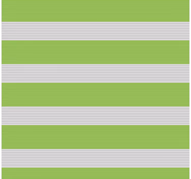 Office roller blind in green and grey stripes - TenStickers