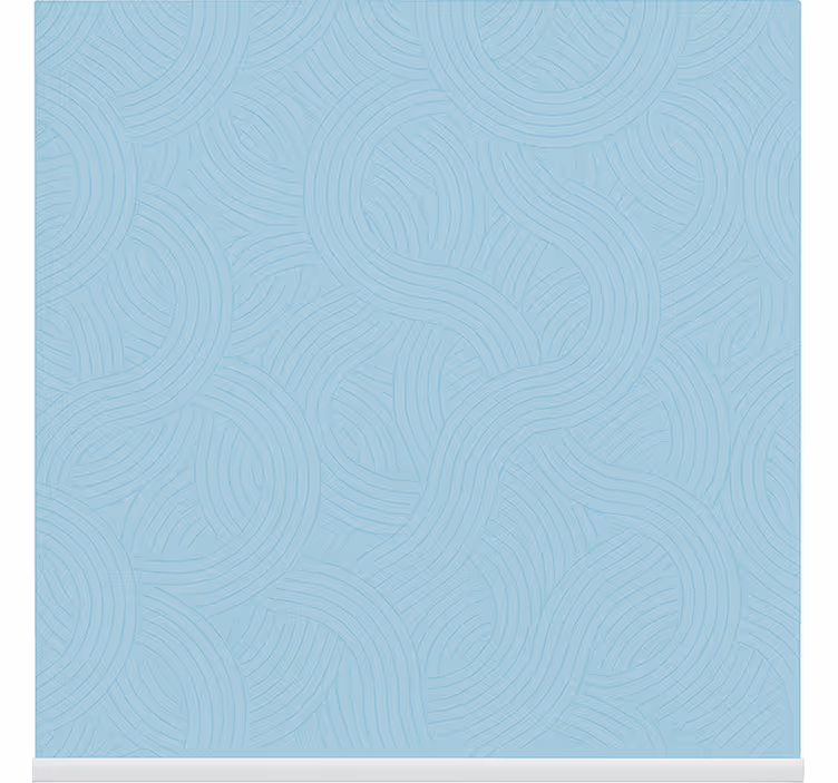 Baby blue office roller blind - TenStickers