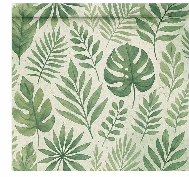 Nature inspired office roller blind - TenStickers