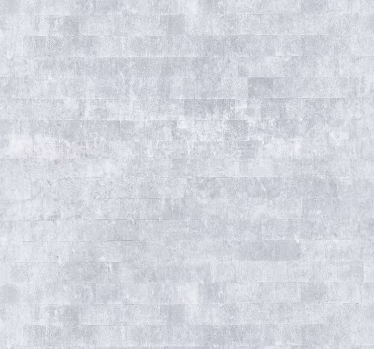 Home office roller blind in aged gray brick pattern - TenStickers