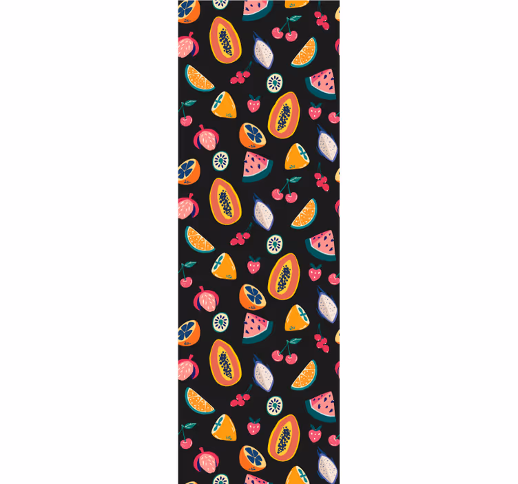 Kitchen roller blind fruity designs - TenStickers
