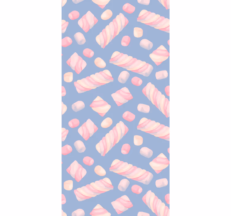 Kitchen roller blind marshmallow - TenStickers