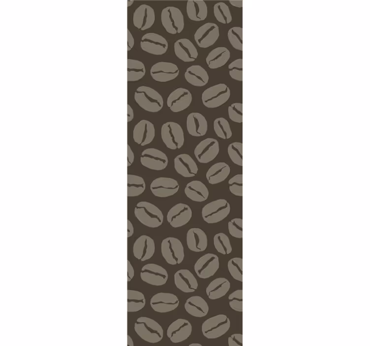 Kitchen roller blind coffee beans dark - TenStickers