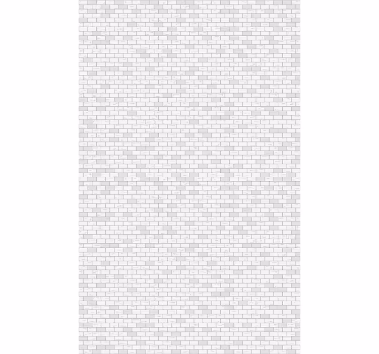 Kitchen roller blind with elegant brick pattern - TenStickers