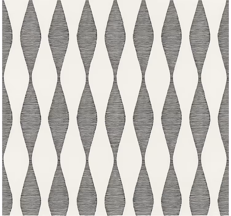 Kitchen roller blind rabaul ikaat beige pattern - TenStickers
