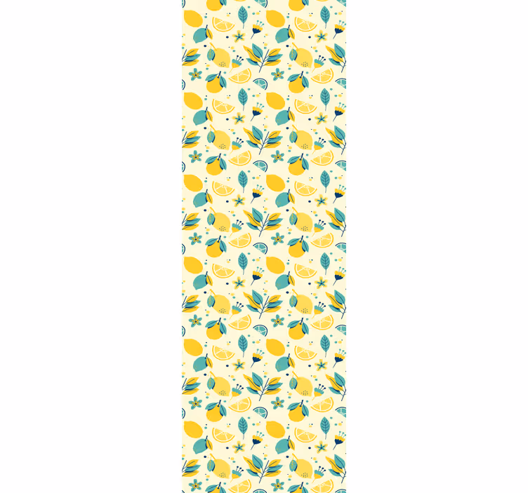 Funny lemons kitchen roller blind - TenStickers