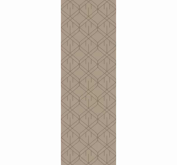Dining room roller blind elegant hamptons design - TenStickers
