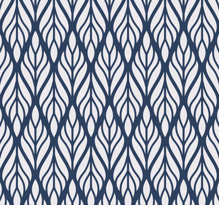 Dining room roller blind in glamour grey blue design - TenStickers