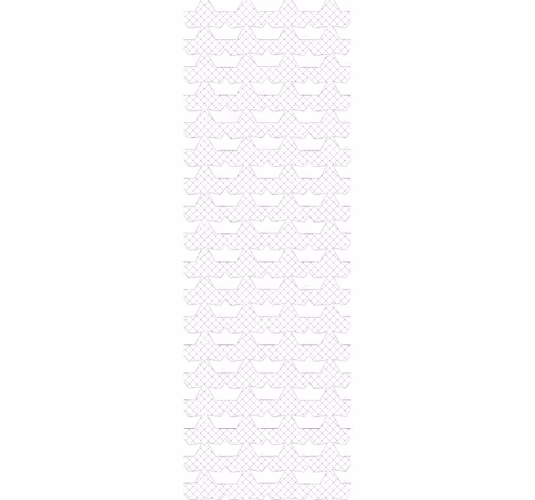 Children room roller blind paper boats design - TenStickers