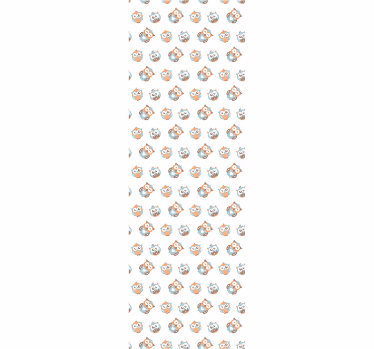 Children room roller blind owl design - TenStickers