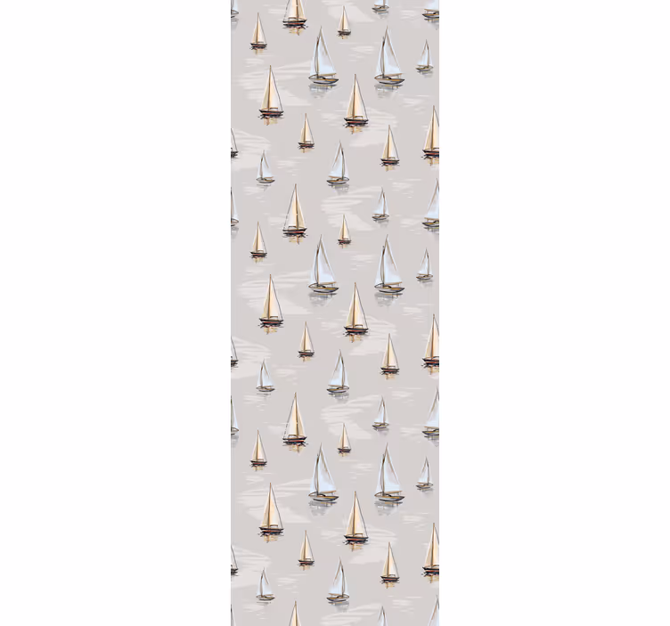 Children room roller blind elegant sailboat design - TenStickers