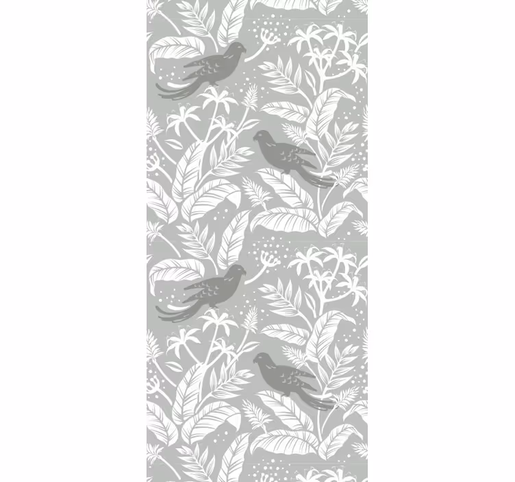 Children room roller blind bird friends - TenStickers