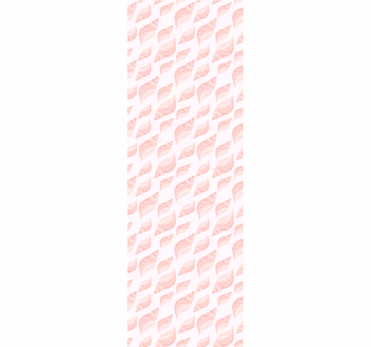 Children room roller blind trendy pink seashell design - TenStickers