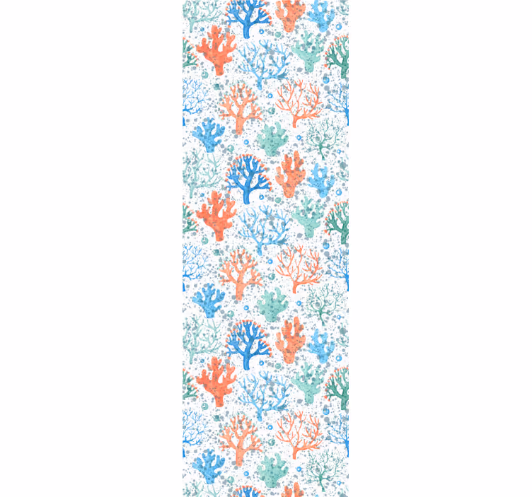 Children room roller blind seaweed splash - TenStickers