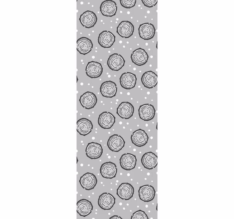 Children room roller blind in nordic alpine style - TenStickers