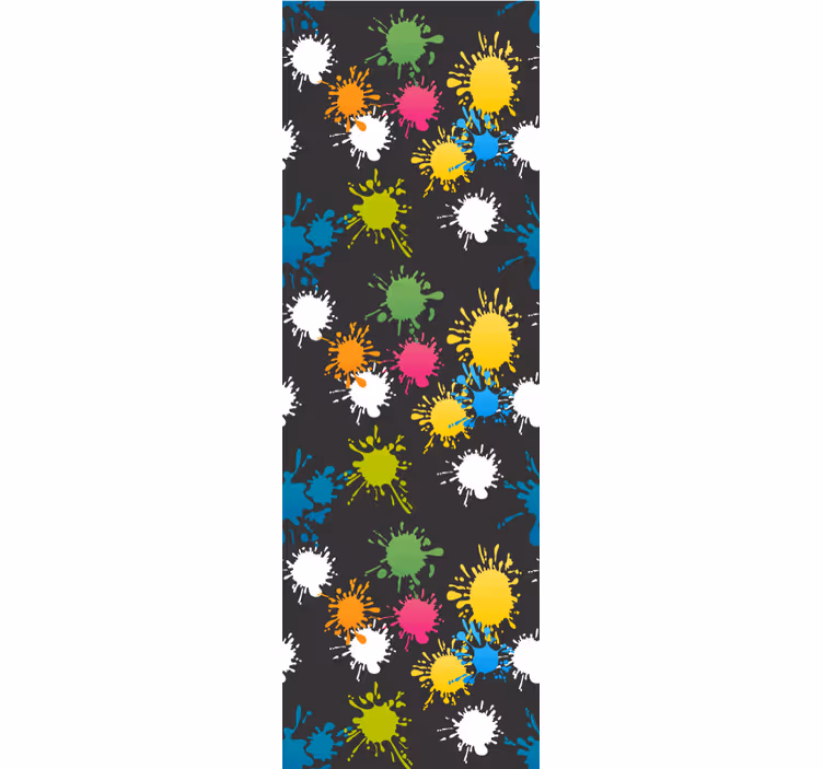 Color party children room roller blind - TenStickers