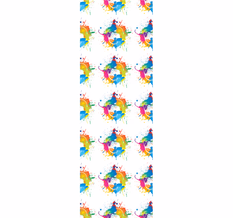 Blue sky children room roller blind - TenStickers
