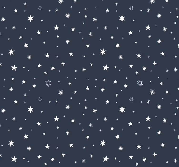 Children room roller blind night sky design - TenStickers
