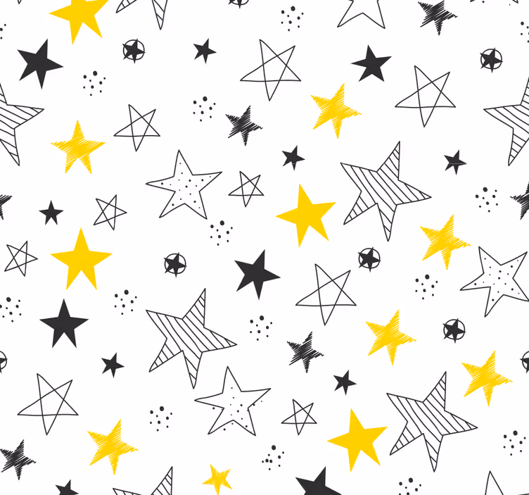 Rock'n'roll stars children room roller blind - TenStickers
