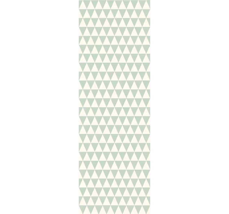 Office roller blind in grey triangle pattern - TenStickers