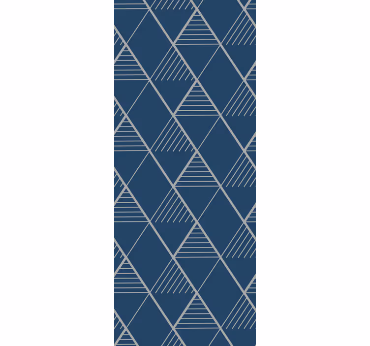Office roller blind in platinum geometric metallic - TenStickers
