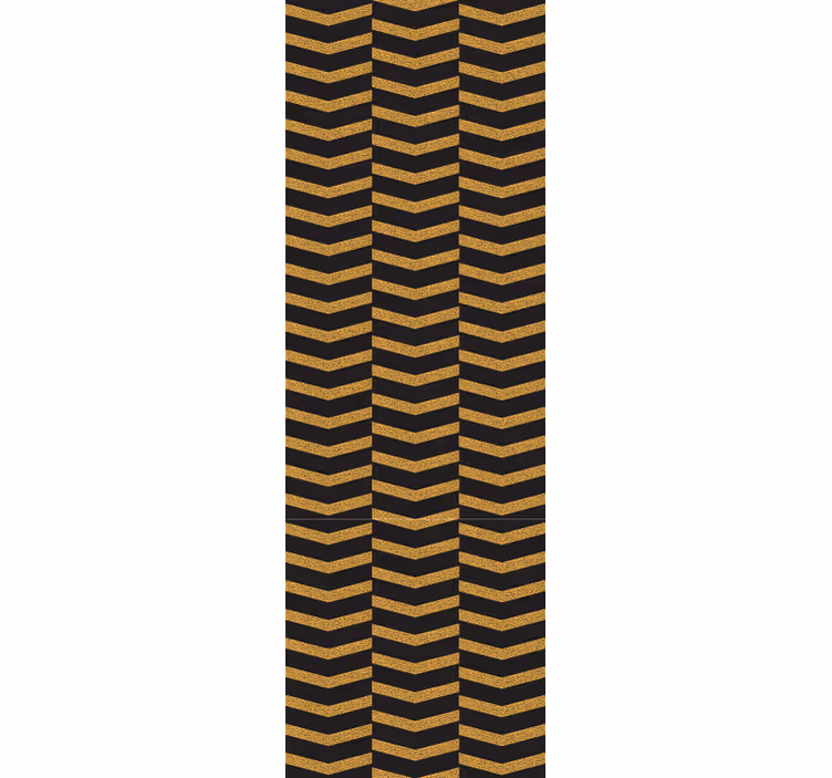 Office roller blind in marble gold lines - TenStickers