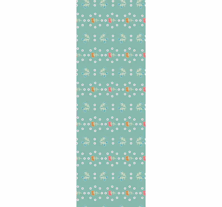 Office roller blind in granny chic design - TenStickers