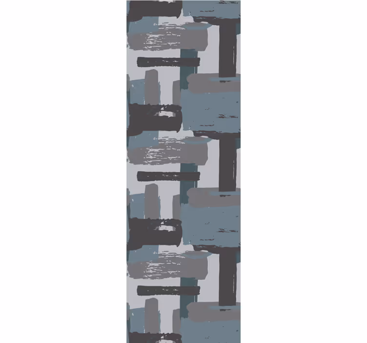 Teenage bedroom roller blind in soft pastel blocks - TenStickers