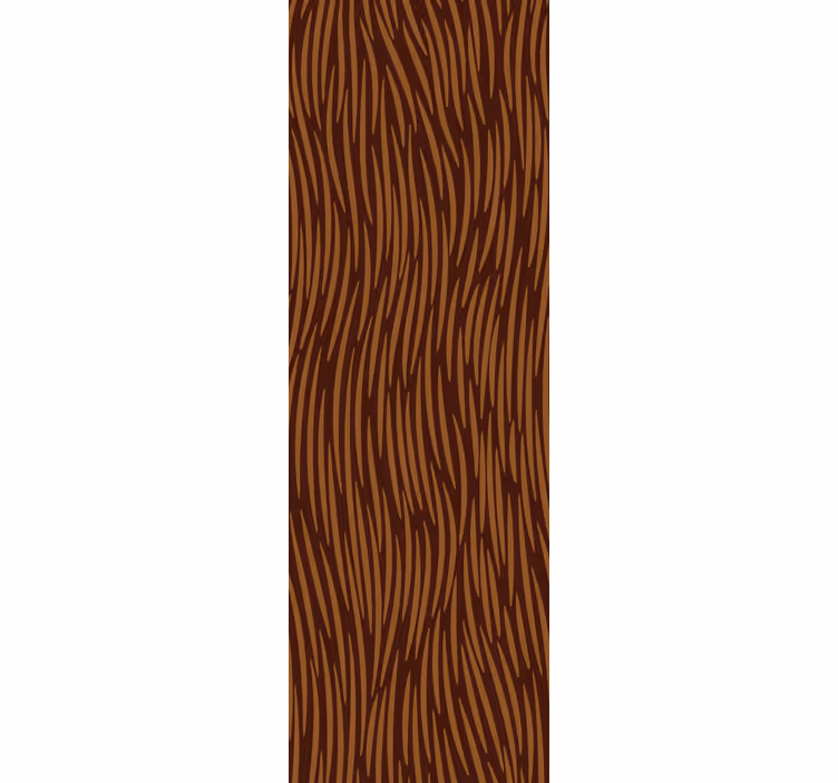 Teenage bedroom roller blind furry character collage - TenStickers