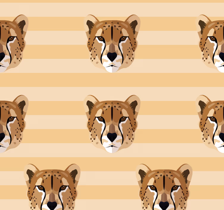 Teenage bedroom roller blind leopard print - TenStickers