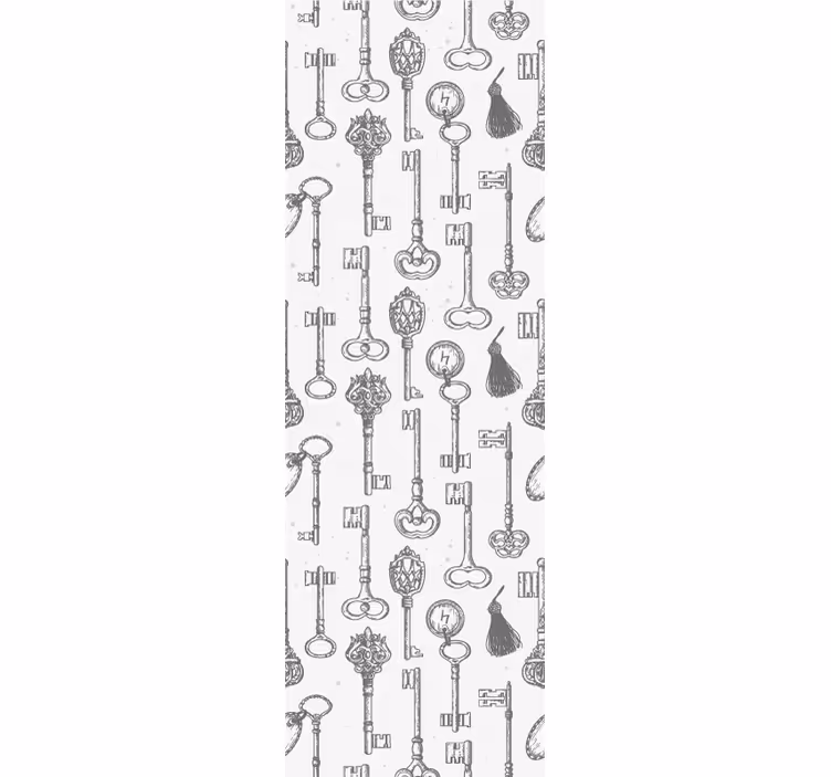Different keys teenage bedroom roller blind - TenStickers