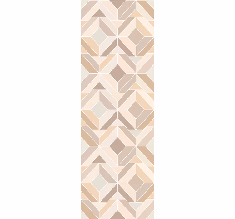 Modern roller blind in beige striped pattern - TenStickers