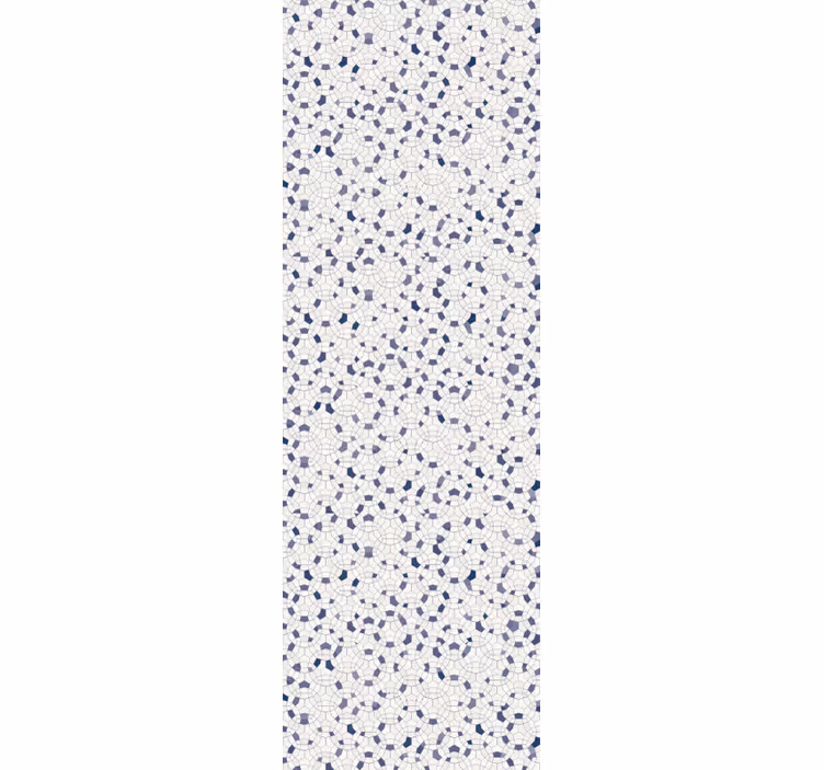 Modern roller blind with circles and diamonds - TenStickers
