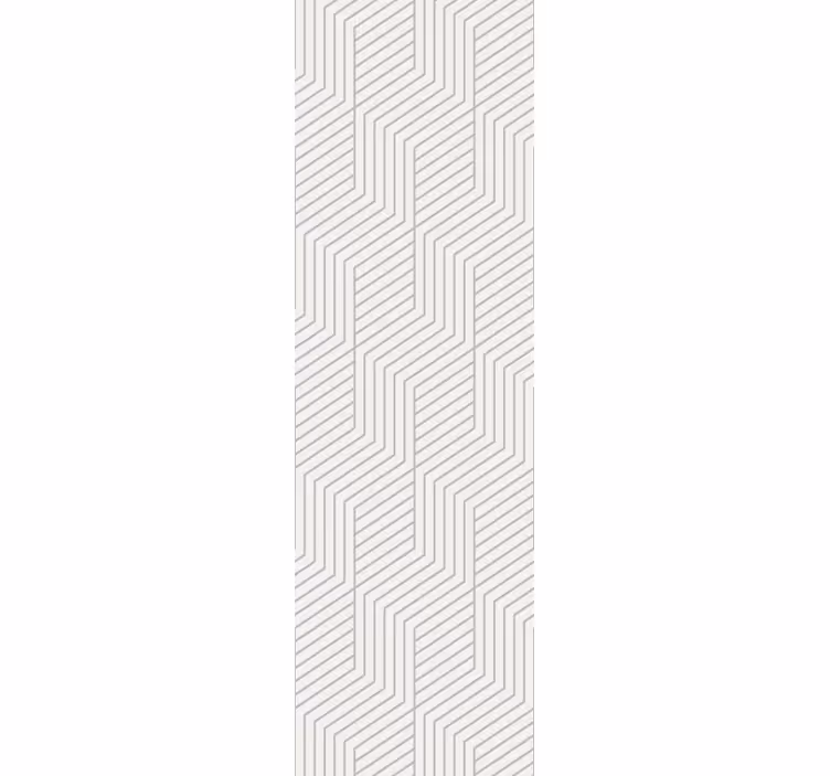 Modern roller blind with unique octagon patterns - TenStickers