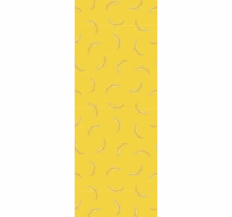 Modern roller blind in pantone banana yellow - TenStickers