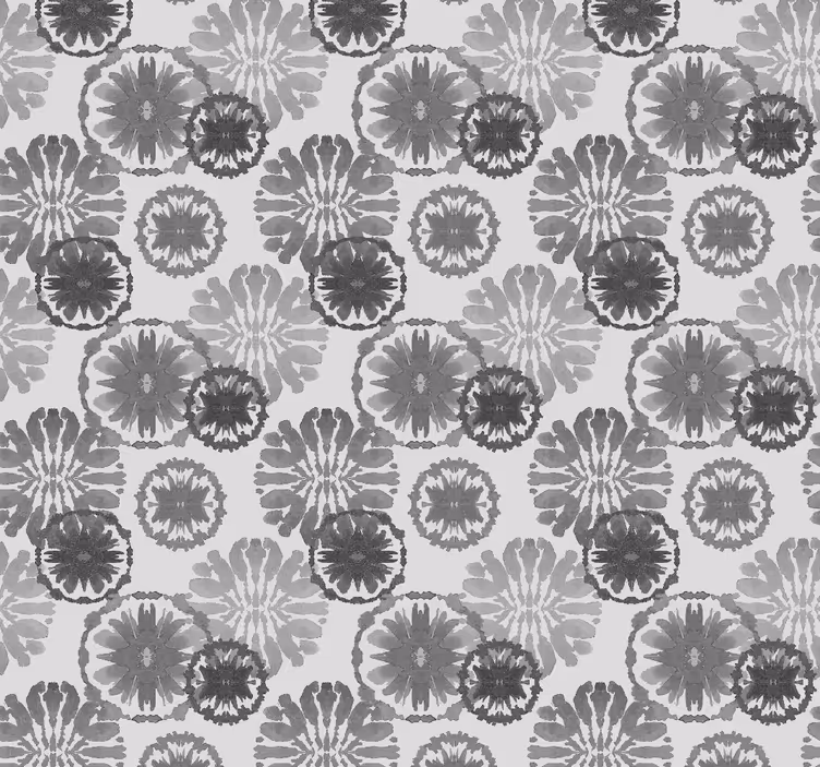 Modern roller blind grey painted illusion - TenStickers