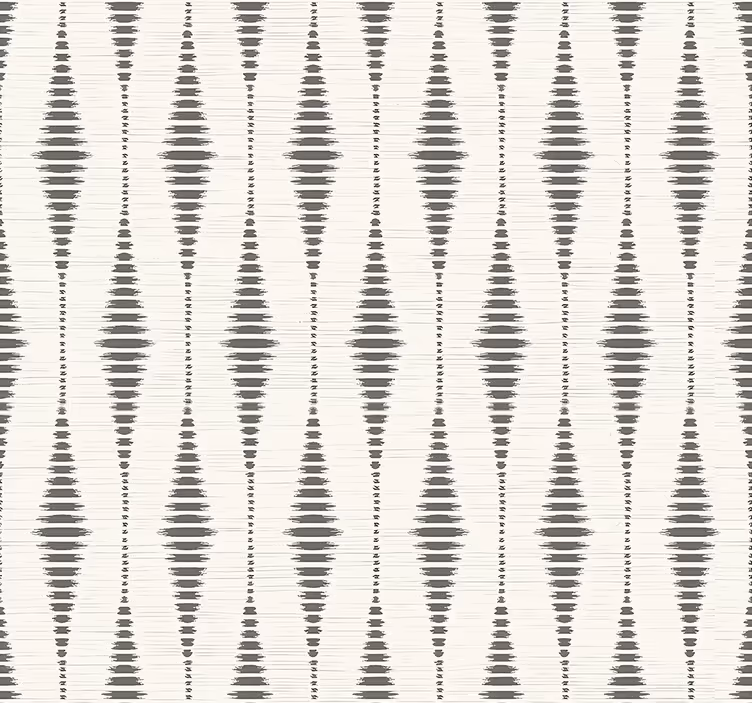 Gray roller blind rabaul ikat grey and beige - TenStickers