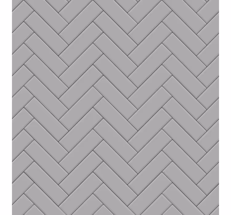 Gray roller blind in herringbone grey pattern - TenStickers