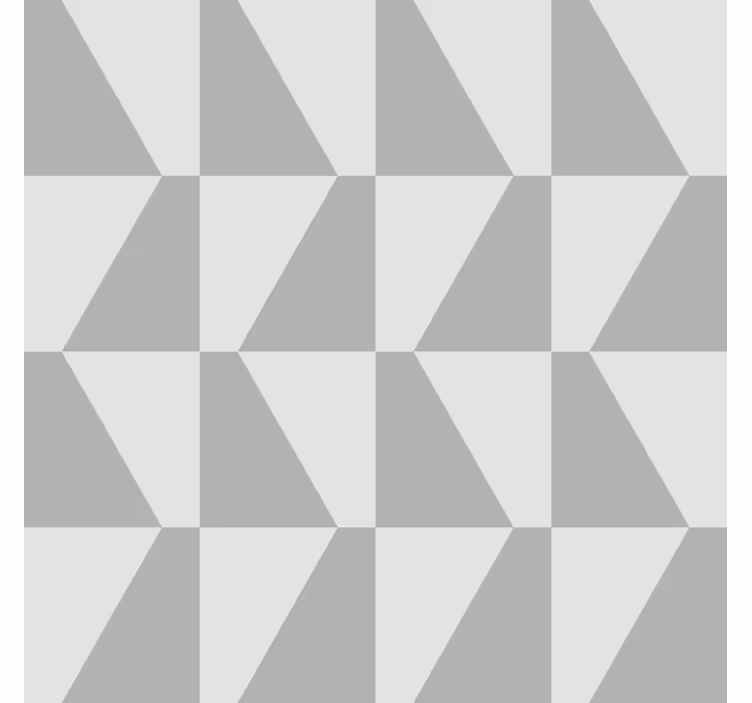 Gray roller blind gray trapeze shade - TenStickers
