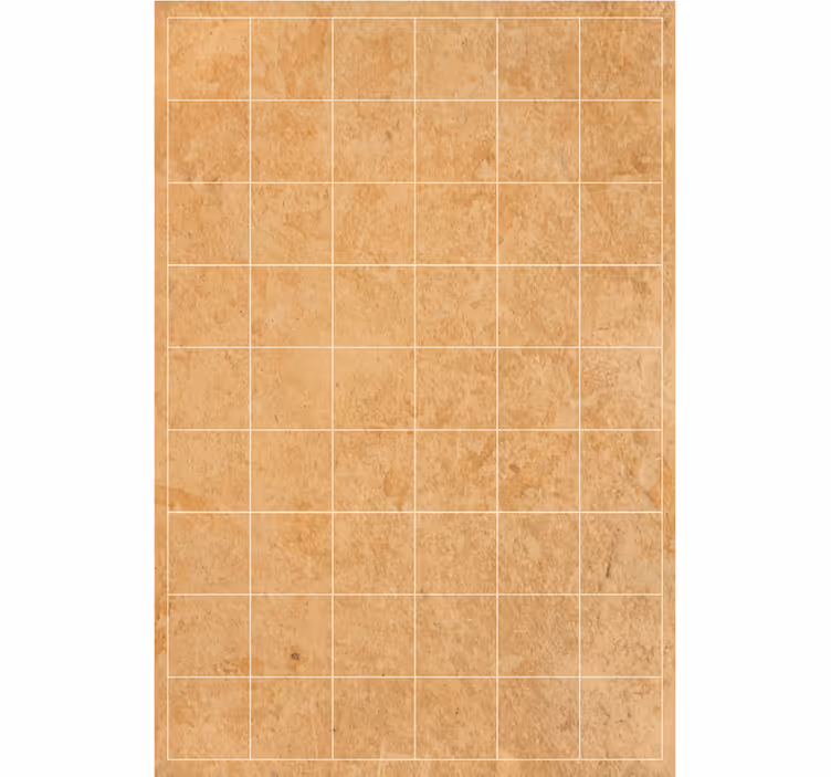 Beige roller blind light beige squares - TenStickers
