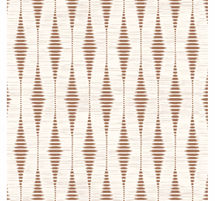 Beige roller blind mocha mousse rabaul ikat - TenStickers