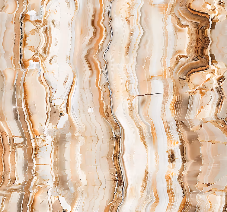 Beige roller blind in soft beige hues - TenStickers