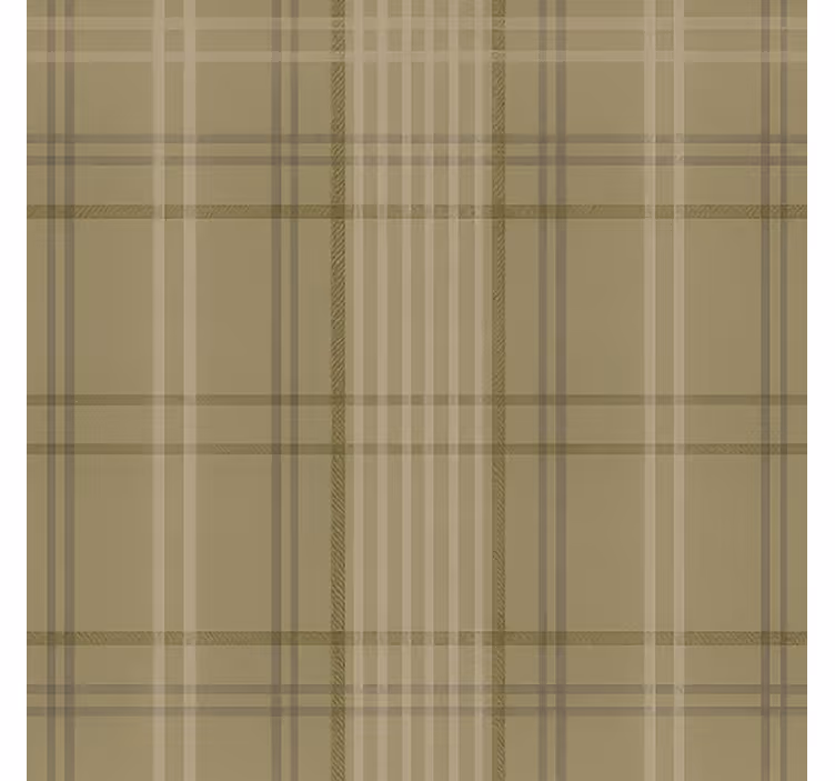 Beige roller blind in 1960s grey olive design - TenStickers