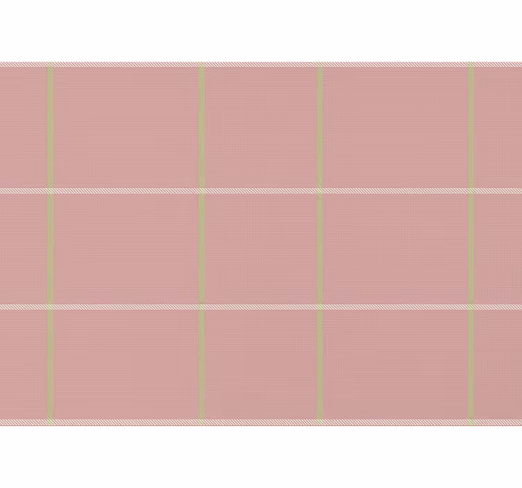 Pink roller blind with modern pattern design - TenStickers
